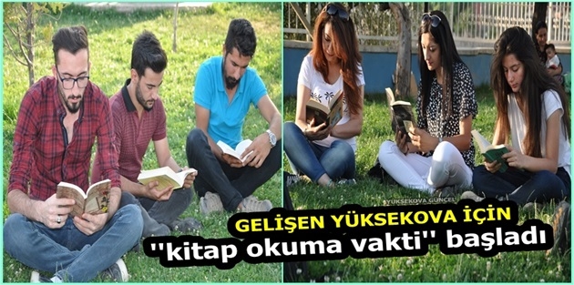 Gelişen Yüksekova İçin ''kitap okuma vakti'' başladı