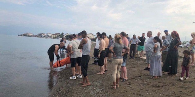 Gemlik'te denizde erkek cesedi bulundu