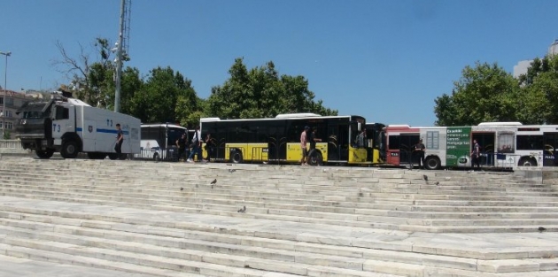 Gezi parkı kapatıldı