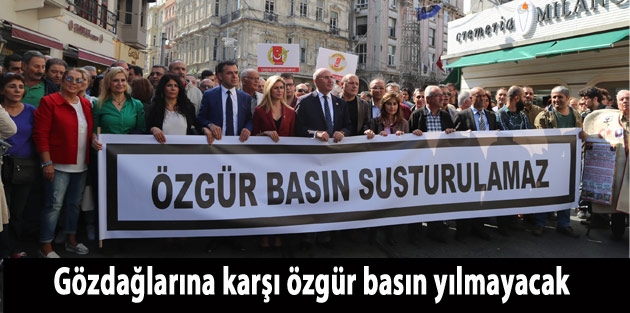 Gözdağlarına karşı özgür basın yılmayacak