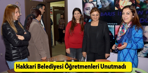 Hakkari Belediyesi Öğretmenleri Unutmadı