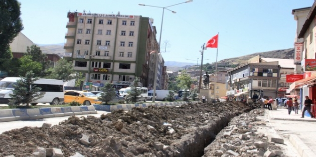 Hakkari'de altyapı çalışması