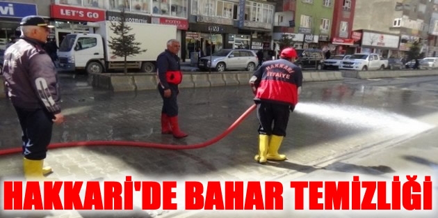 Hakkari'de Bahar Temizliği