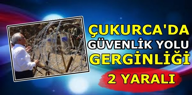 Hakkari'de 'Güvenlik yolu' gerginliği