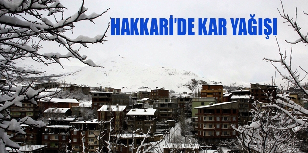 Hakkari’de Kar Yağışı 