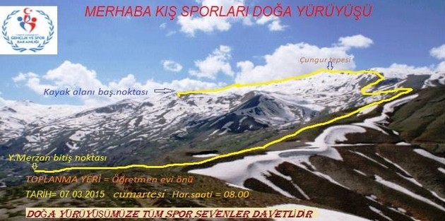  Hakkari’de “Kış Sporları Doğa Yürüyüşü” Hazırlıkları