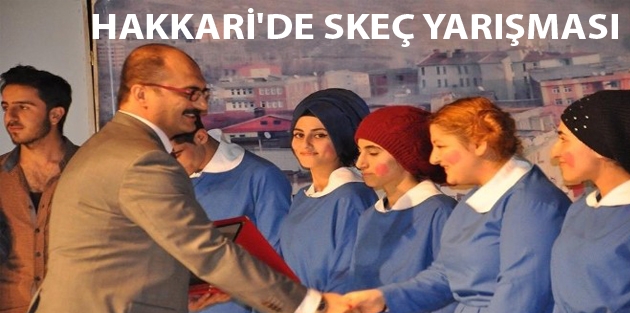 Hakkari'de Skeç Yarışması