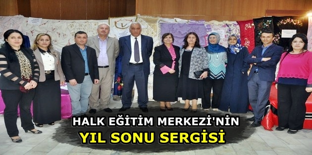 Halk Eğitim Merkezi'nin Yıl Sonu Sergisi