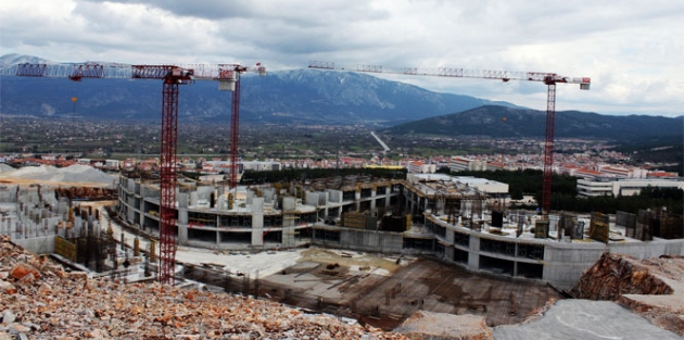 Hastane inşaatının yüzde 15’i tamamlandı