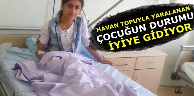 Havan topuyla yaralanan çocuğun durumu iyiye gidiyor