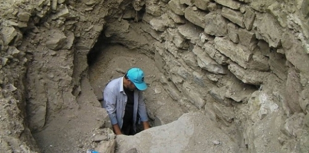 Hoşap Kalesi'ndeki 400 Yıllık Sarnıçın Kale İle Bağlantısı Gün Yüzüne Çıktı