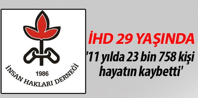 İHD 29 yaşında