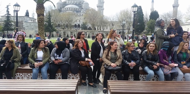 İlçenin kadınları İstanbul Gezisinden Döndü