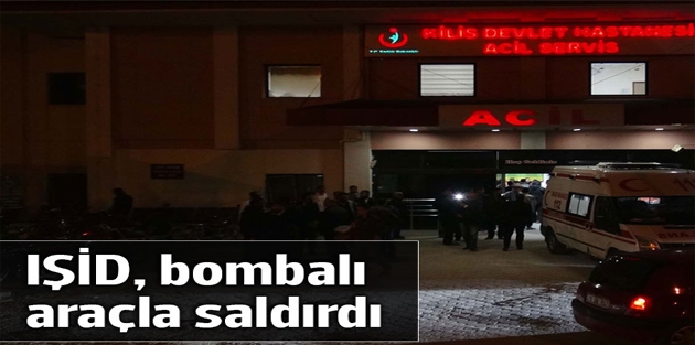 IŞİD, Kilis'in karşısında bombalı araç patlattı