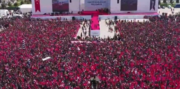 'İstanbul'da yeni bir başlangıç' mitingi