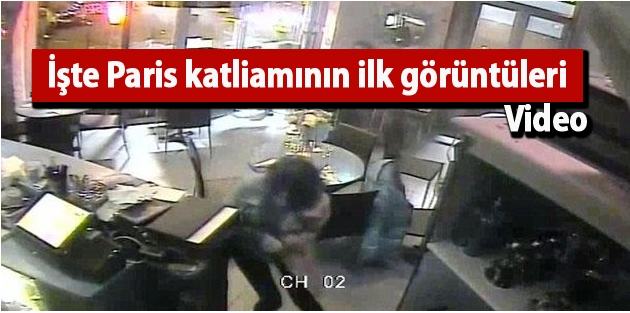 İşte Paris katliamının ilk görüntüleri