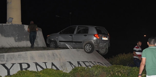 İzmir'de ilginç kaza