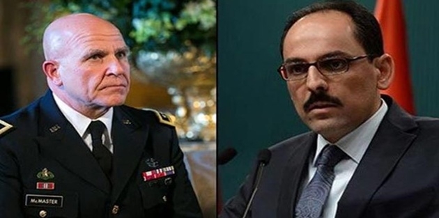 Kalın, ABD Ulusal Güvenlik Danışmanı McMaster ile görüştü 