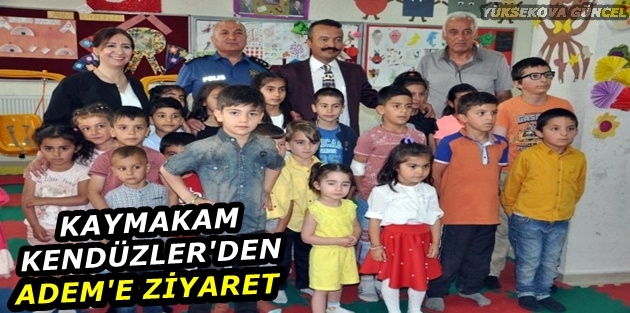 Kaymakam Kendüzler'den ADEM'e ziyaret