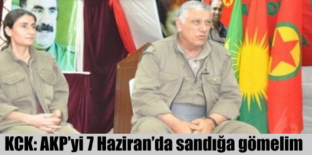 KCK: AKP’yi 7 Haziran’da sandığa gömelim