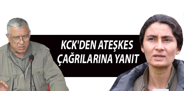 KCK'den ateşkes çağrılarına yanıt