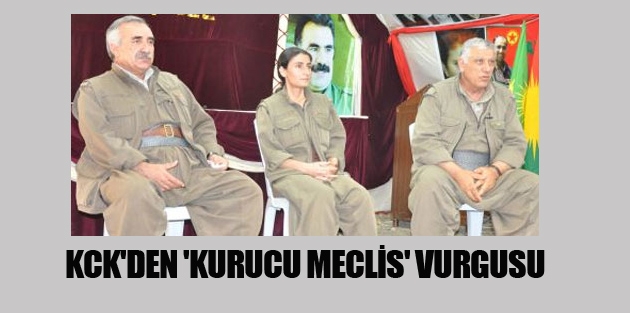 KCK'den 'Kurucu Meclis' vurgusu