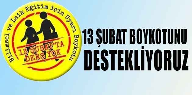 KESK: 13 Şubat boykotunu destekliyoruz