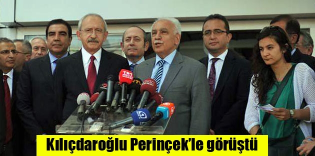 Kılıçdaroğlu Perinçek’le görüştü