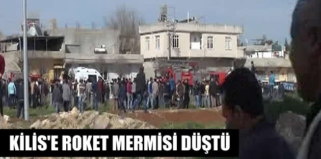 Kilis'e 3 roket mermisi düştü