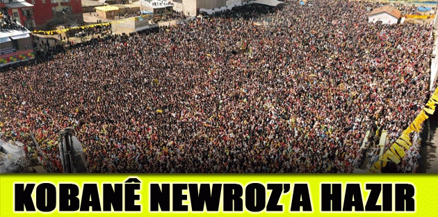 Kobanê Newroz’a hazır