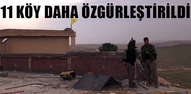 Kobanê’de 11 köy daha özgürleştirildi