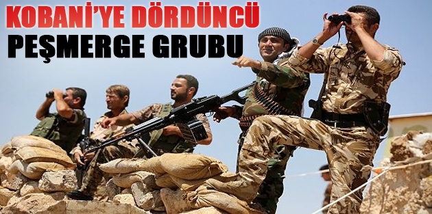 Kobani’ye dördüncü peşmerge grubu