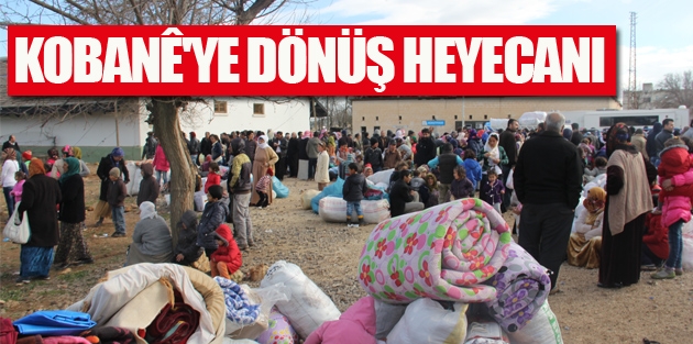 Kobanê'ye dönüş heyecanı