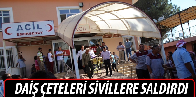 Kobanê'ye sızan DAİŞ çeteleri sivillere saldırdı