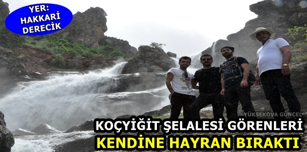 Koçyiğit Şelalesi Görenleri Kendine Hayran Bıraktı