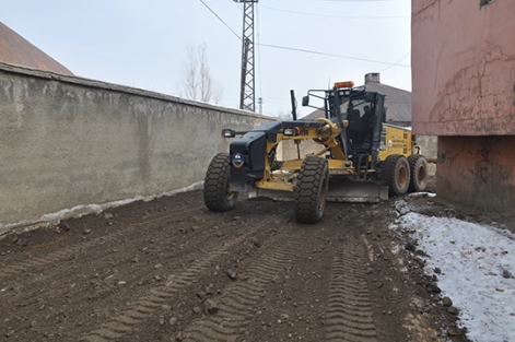 Kumlama ve Stabilize Çalışmaları devam ediyor