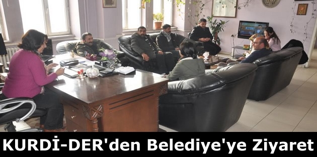 KURDİ-DER'den Belediye'ye Ziyaret