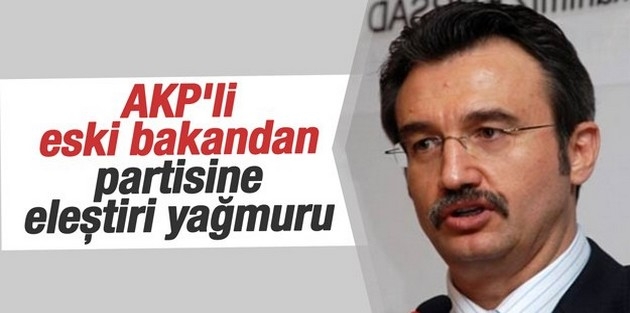 Kürşad Tüzmen'den partisine eleştiri yağmuru