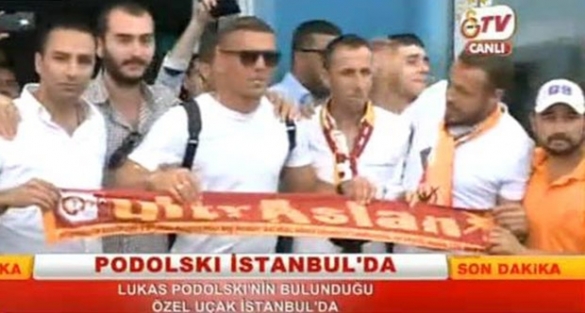 Lukas Podolski, İstanbul'da