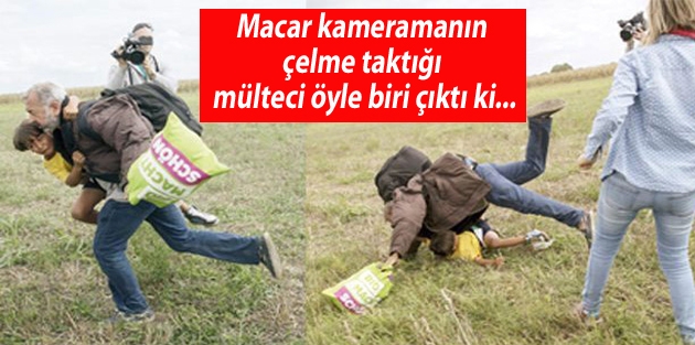 Macar kameramanın çelme taktığı mülteci öyle biri çıktı ki...