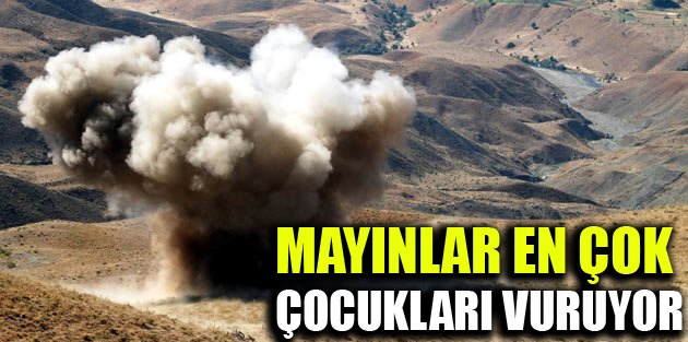 Mayınlar en çok çocukları vuruyor