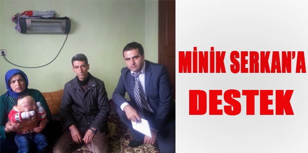 Minik Serkan’a Destek