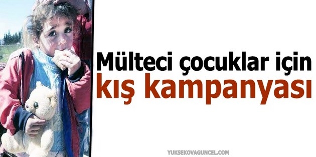 Mülteci çocuklar için kış kampanyası