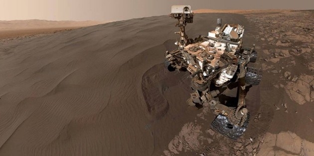 NASA'dan büyüleyici panoramik Mars görüntüsü