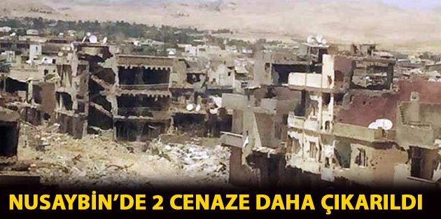 Nusaybin’de 2 cenaze daha çıkarıldı