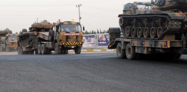 Nusaybin'e tank sevkiyatı