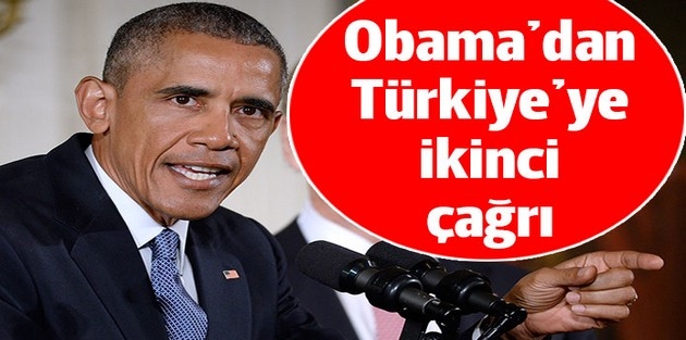 Obama'dan Türkiye'ye ikinci çağrı: Irak'tan askerini çek!