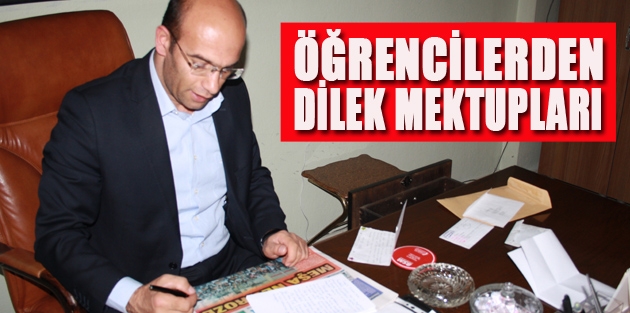 Öğrencilerden Dilek Mektupları