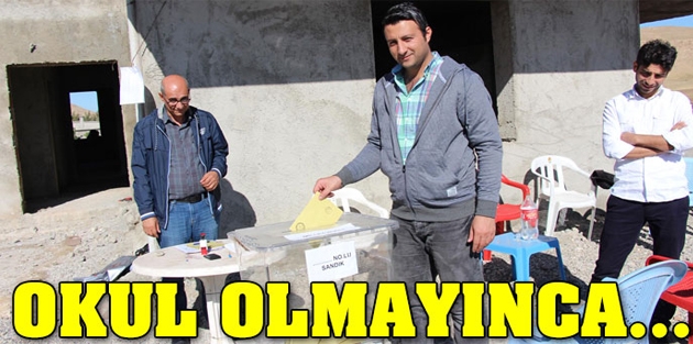 Okul olmayınca...