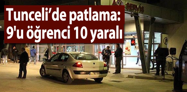 Okulda yapılan deney sırasında patlama: 9'u öğrenci 10 yaralı